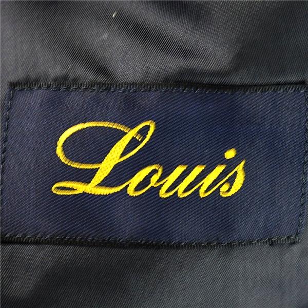 ルイス Louis 金ボタン 6つボタン ダブル 紺ブレザージャケット AB6 / L ダークネイビー 袖口4つ釦 日本製 春夏対応 SLBXB523400 / 6TC062 | ブランド登録なし | 03
