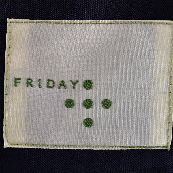 フライデー FRIDAY 2つボタン シングル ジャケット BB6 / L ダークネイビー 袖口3つ釦 春夏秋対応 フォークナー 124401-1 / 6TC064 | ブランド登録なし | 03