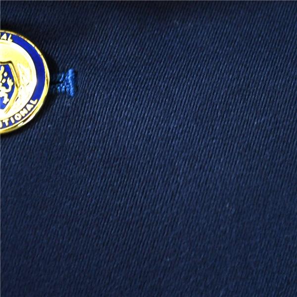 伊製生地 CABALANE コットン100％ 金ボタン 2つボタン シングル 紺ブレザー ジャケット L ダークネイビー 袖口4つ釦 本切羽 / 6TC068 | ブランド登録なし | 02