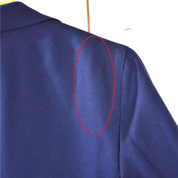 GREEN LABEL RELAXING 伊製REDA生地 2つボタン シングル ジャケット 46 / M ダークネイビー 袖口3つ釦 3122-110-1004 / 6TC070 | green label relaxing | 07