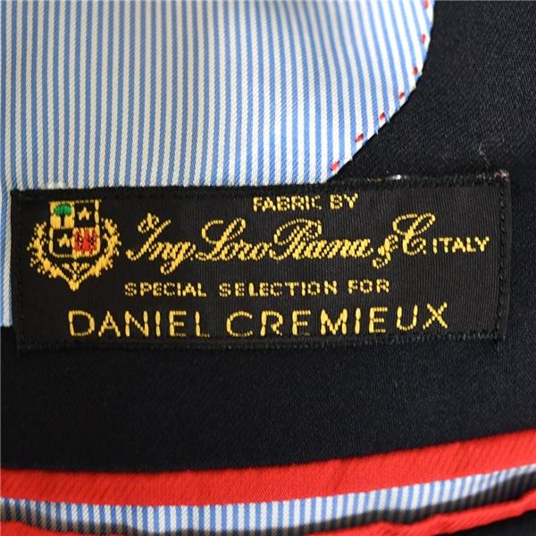 DANIEL CREMIEUX 伊製ロロピアーナ生地 3つボタン シングル ジャケット 48X / M 濃紺 袖口4つ釦 春夏秋対応 DC-ST-30431 / 6TC082 | DANIEL CREMIEUX | 04
