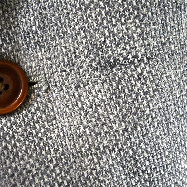 LANDS' END ランズエンド 麻リネン100％ 2つボタン シングル ジャケット B6 / L ライトグレー 袖口4つ釦 春夏秋対応 497720 / 6TC088 | ブランド登録なし | 02