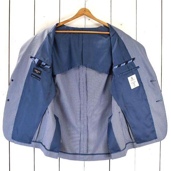 オリヒカ ORIHICA GARAGE 2つボタン シングル ジャケット L ネイビー ネイルヘッド 袖口4つ釦 春夏秋対応 63SPSM807 / 6TC091 | ORIHICA | 01