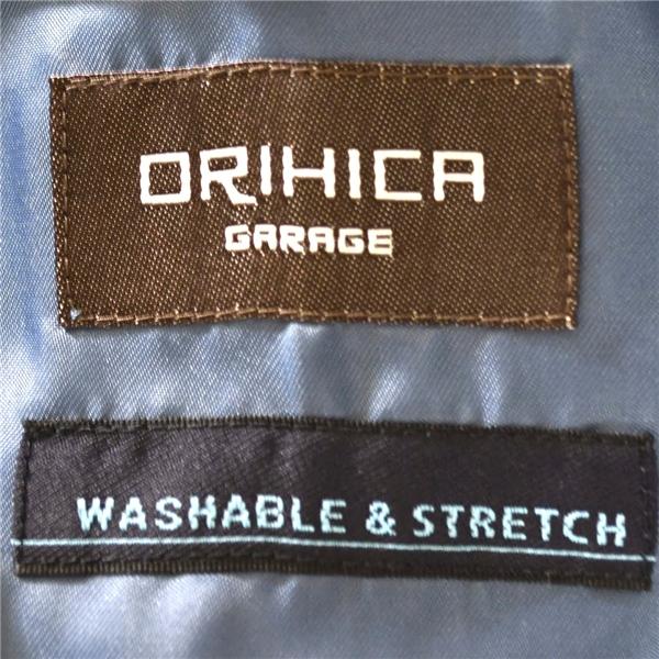 オリヒカ ORIHICA GARAGE 2つボタン シングル ジャケット L ネイビー ネイルヘッド 袖口4つ釦 春夏秋対応 63SPSM807 / 6TC091 | ORIHICA | 03