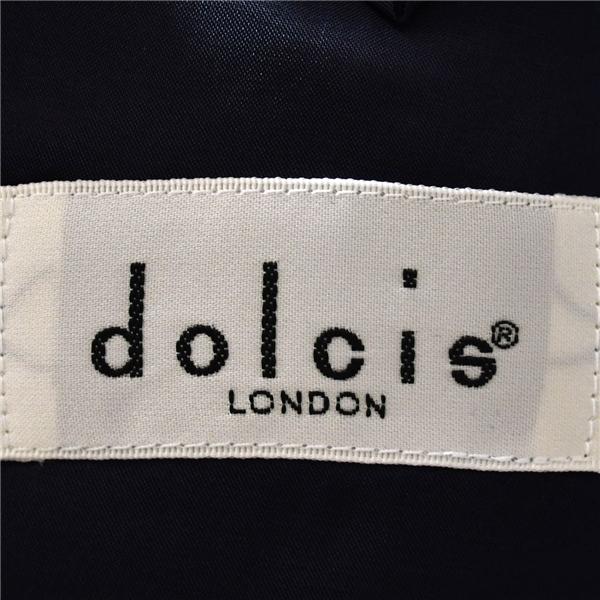 美品 dolcis 伊製カノニコ生地 super120's 2つボタン シングル ジャケット M ネイビー ギンガムチェック 袖口3つ釦 231-309-2325 / 6TC092 | ブランド登録なし | 03