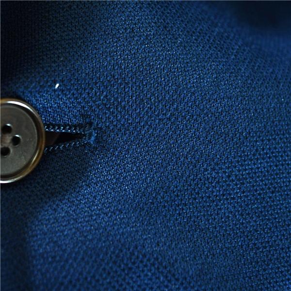 スーツカンパニー WSY 麻リネン混 2つボタン シングル ジャケット 185-6Drop / XL ダークネイビー 袖口4つ釦 本切羽 392103 / 6TC108 | SUIT SQUARE | 02