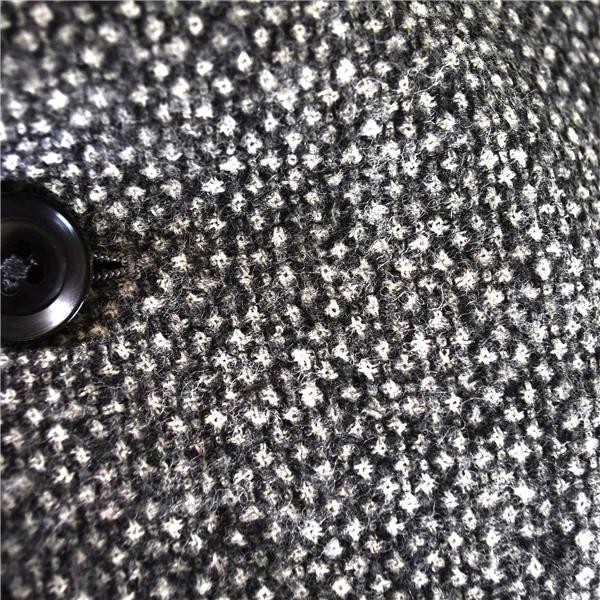 ダックス DAKS アルパカ混 2つボタン シングル ジャケット AB5 / L グレー バーズアイ 袖口4つ釦 日本製 BR-DD-LW-0704 / 6TC110 | DAKS | 02