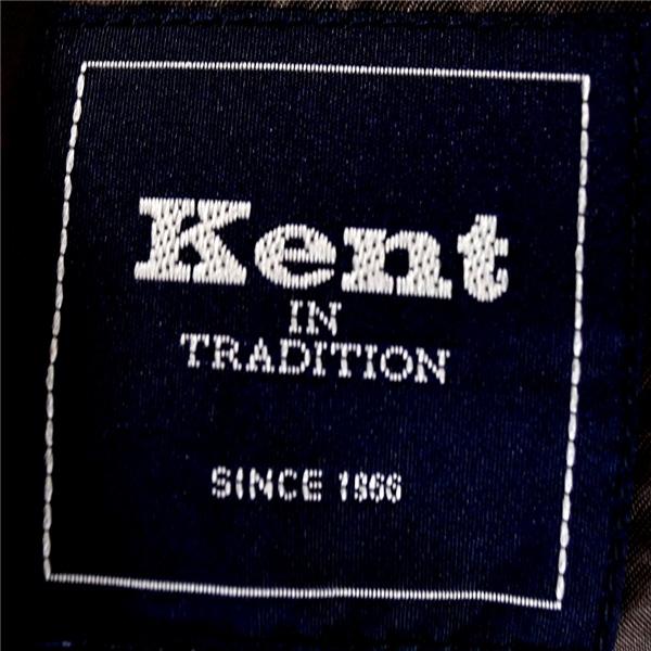 Kent IN TRADITION 銀ボタン 2つボタン シングル 紺ブレザー ジャケット 98AB6 / L ダークネイビー 袖口3つ釦 KNJK901-2 / 6TC112 | KENT | 03