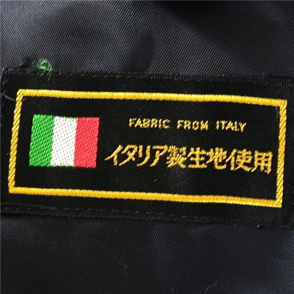 伊製Lanificio del Casentino生地 カシミヤ100％ 2つボタン シングル ジャケット 98BE5 / L ダークネイビー 袖口3つ釦 963010-A / 6TD002 | ブランド登録なし | 04
