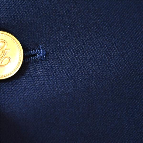 ブルックスブラザーズ 金ボタン 2つボタン シングル 紺ブレザー ジャケット 41REG / L ダークネイビー 袖口3つ釦 20419027 / 6TD016 | BROOKS BROTHERS | 02