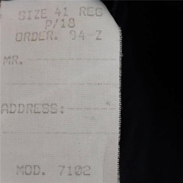 ブルックスブラザーズ 金ボタン 2つボタン シングル 紺ブレザー ジャケット 41REG / L ダークネイビー 袖口3つ釦 20419027 / 6TD016 | BROOKS BROTHERS | 06