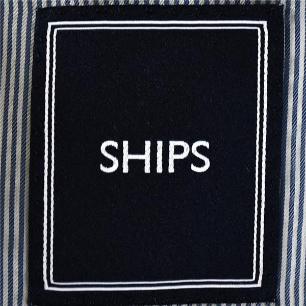 シップス SHIPS 伊製ロロピアーナ生地 super130's 3つボタン シングル 段返り ジャケット 44 / M 濃紺 袖口4つ釦 117-03-0188 / 6TD021 | SHIPS | 03