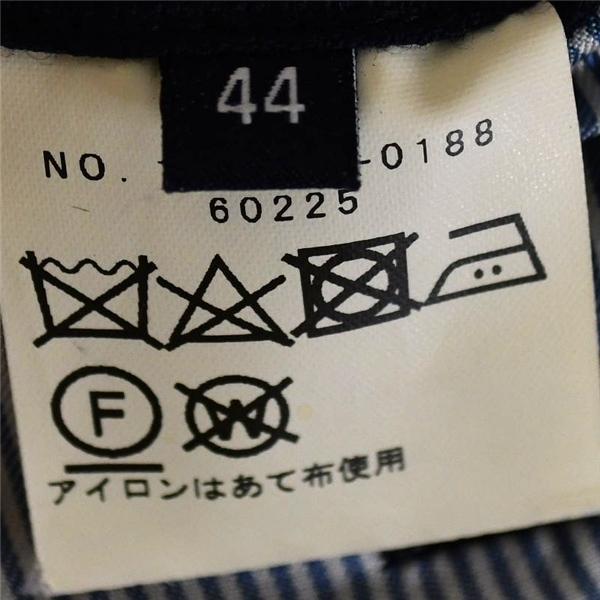 シップス SHIPS 伊製ロロピアーナ生地 super130's 3つボタン シングル 段返り ジャケット 44 / M 濃紺 袖口4つ釦 117-03-0188 / 6TD021 | SHIPS | 05