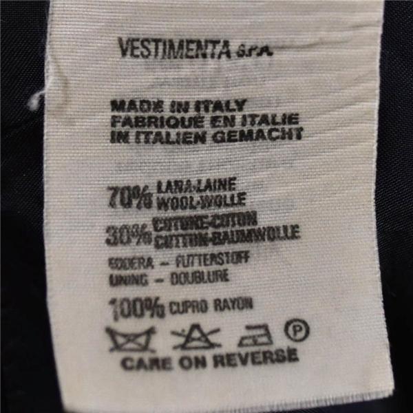 伊製 ジョルジオアルマーニ ARMANI 4つボタン ダブル ジャケット 52REG / XL ダークネイビー 袖口3つ釦 春夏秋対応 02-705805 / 6TD031 | GIORGIO ARMANI | 04