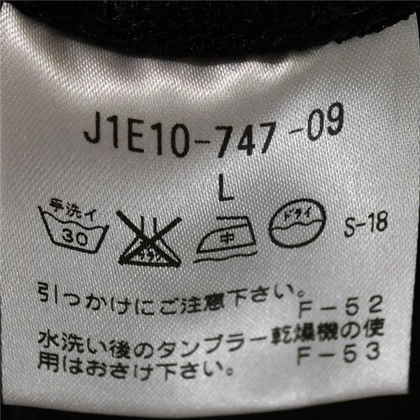 ポールスチュアート Paul Stuart ポリエステル100％ 2つボタン シングル ジャケット L ブラック 袖口4つ釦 春夏対応 J1E10-747-09 / 6TD033 | PAUL STUART | 04