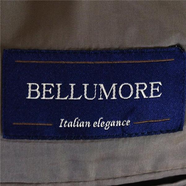 ベルモーレ BELLUMORE シルク混 麻リネン混 2つボタン シングル ジャケット BB6 / L ベージュ 袖口3つ釦 春夏秋対応 4516301 / 6TD051 | BELLUMORE | 04