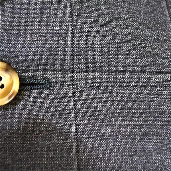 麻布テーラー azabu tailor 2つボタン シングル ジャケット 046A / M グレー ウインドペン 春秋冬対応 O213ZA12 / 6TD053 | 麻布テーラー | 02