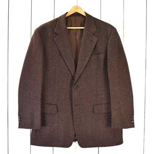 JOHN PEARSE ジョンピアース カシミヤ混 2つボタン シングル ジャケット 98AB6 / L ダークブラウン 秋冬対応 K45009 / 6TD054 | ブランド登録なし