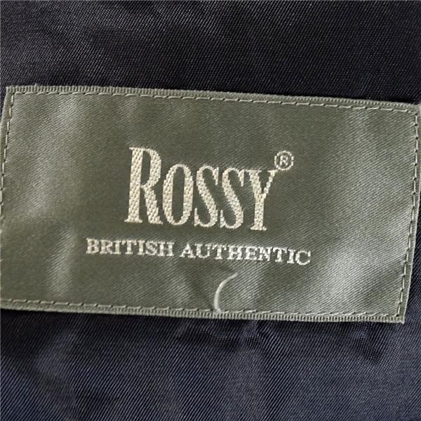 ROSSY ロッシー 2つボタン シングル ジャケット AB6 / XL チャコールグレー ウインドペン 袖口3つ釦 春秋対応 3G-053 / 6TD055 | ブランド登録なし | 03