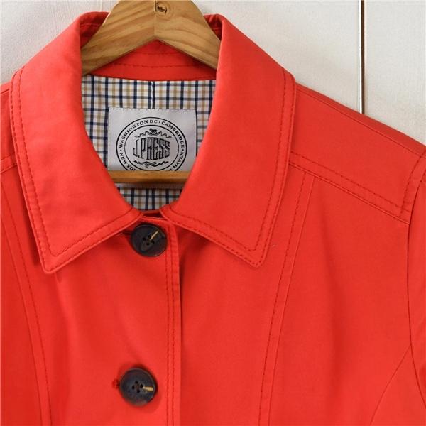 レディース】Jプレス J.PRESS コットン97％ 5つボタンシングル コートジャケット M / 9号 レッド 133-5-CCM-GJ-NS-0291 / 6TD063 | J.PRESS | 03