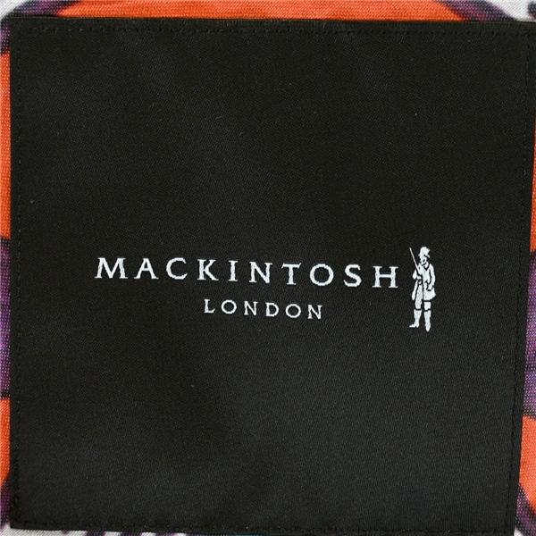 レディース】MACKINTOSH LONDON シルク混 比翼仕立て 取外し可能フード付ナイロンコート 40 / L 幾何学模様 G5A16-350-86 / 6TD064 | MACKINTOSH LONDON | 04