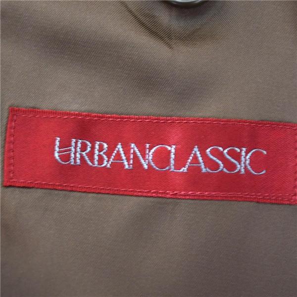 URBANCLASSIC アーバンクラシック 3つボタン シングル ジャケット M ブラウングレー 袖口4つ釦 秋冬対応 日本製 J24252-22 / 6TD071 | Urban Classic | 03