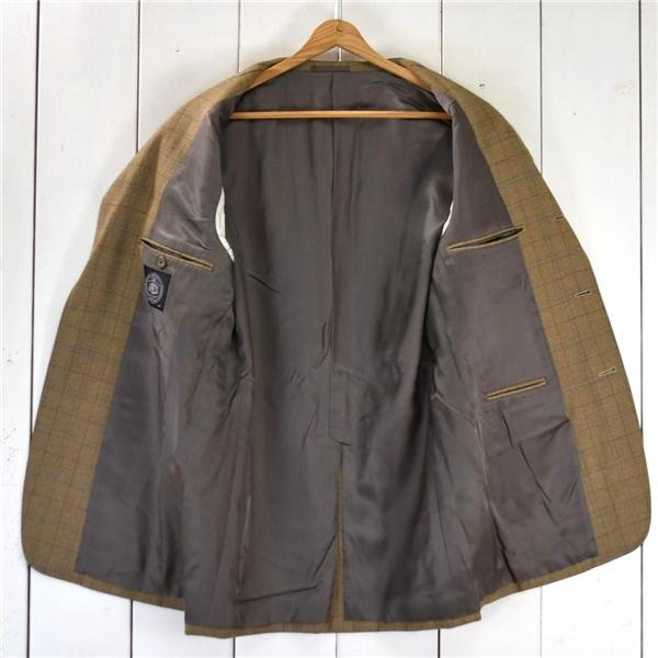 Jプレス J.PRESS アンゴラ混 3つボタン シングル 段返り ジャケット L ベージュ 袖口3つ釦 日本製 021-5-BR-OV-SW-6875 / 6TD074 | J.PRESS | 01