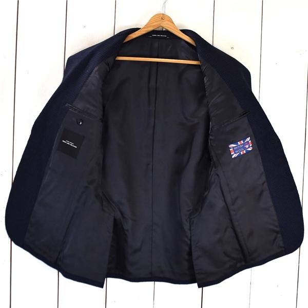 GREEN LABEL RELAXING アローズ 英国製生地 アルパカ混 2つボタン シングル ジャケット 44 / M 濃紺 3122-110-0898 / 6TE014 | green label relaxing | 01
