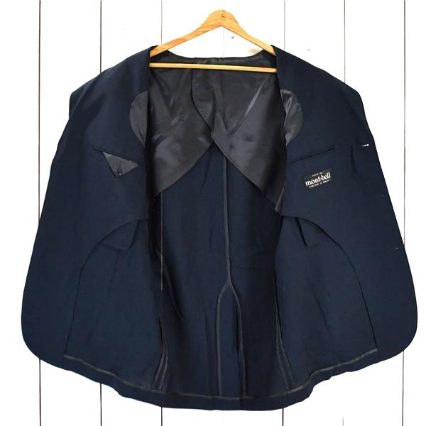 モンベル mont-bell 3つボタン シングル ジャケット XL ネイビーグレー 袖口4つ釦 春夏対応 大きいサイズ 2103104 / 6TE019 | mont-bell | 01