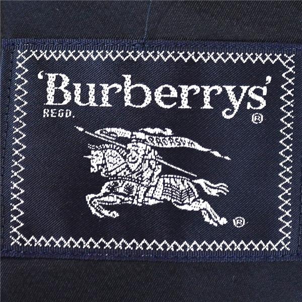 バーバリー Burberrys 金ボタン 4つボタン ダブル 紺ブレザー ジャケット AB6 / L ダークネイビー 袖口4つ釦 BBG31-300-29 / 6TE022 | BURBERRY | 03