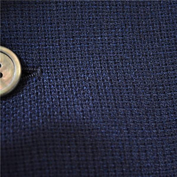 AJ dunhill ダンヒル生地 2つボタン シングル ジャケット L ダークネイビー 袖口4つ釦 サイドベンツ 春夏秋対応 / 6TE023 | dunhill | 02