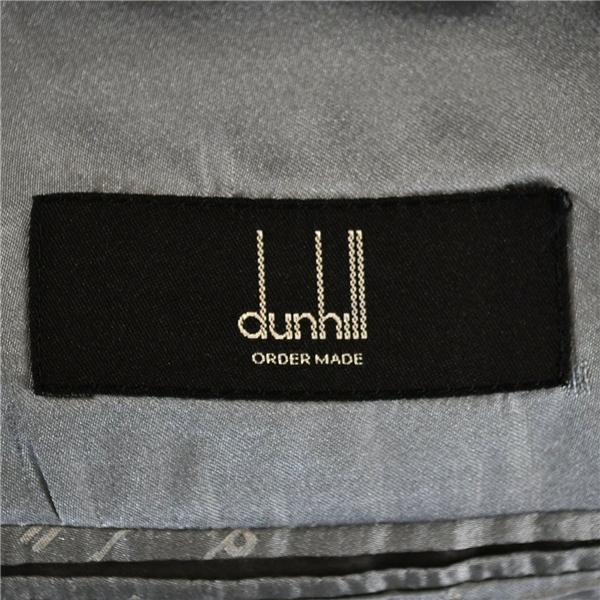 AJ dunhill ダンヒル生地 2つボタン シングル ジャケット L ダークネイビー 袖口4つ釦 サイドベンツ 春夏秋対応 / 6TE023 | dunhill | 03