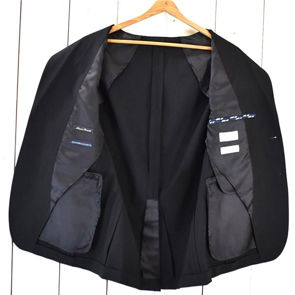オリヒカ ORIHICA 2つボタン シングル ジャケット L ブラック 袖口4つ釦 センターベント 春夏秋対応 5HTK22R12 / 6TE024 | ORIHICA | 01