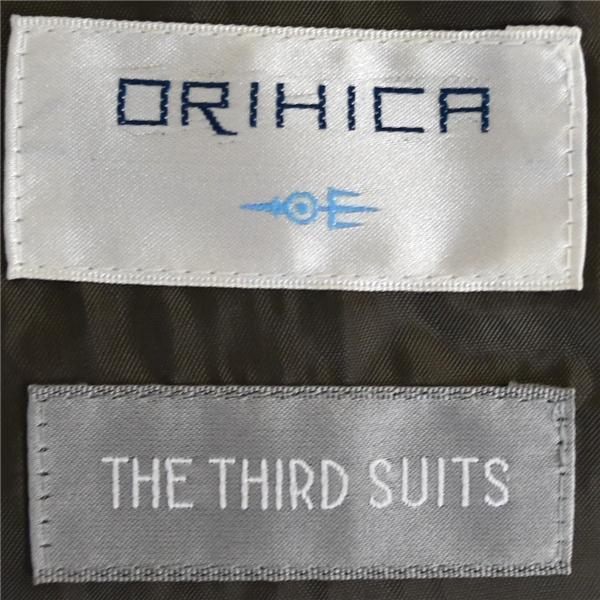 オリヒカ ORIHICA 2つボタン シングル ジャケット L ダークグレーベージュ 袖口4つ釦 センターベント 春夏秋対応 5HMN23R11 / 6TE025 | ORIHICA | 03