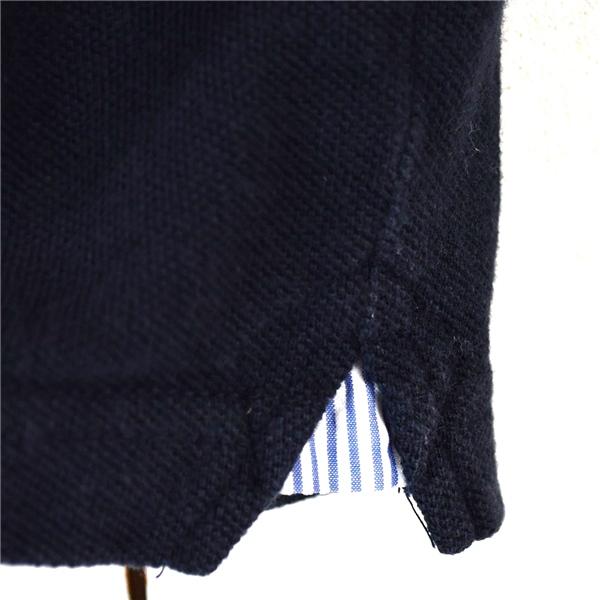 フレッドペリー FRED PERRY コットン100％ ボタンダウン ポロシャツ 半袖シャツ M ダークネイビーベース ロゴ刺繍 春夏対応 / 6TE056 | FRED PERRY | 04