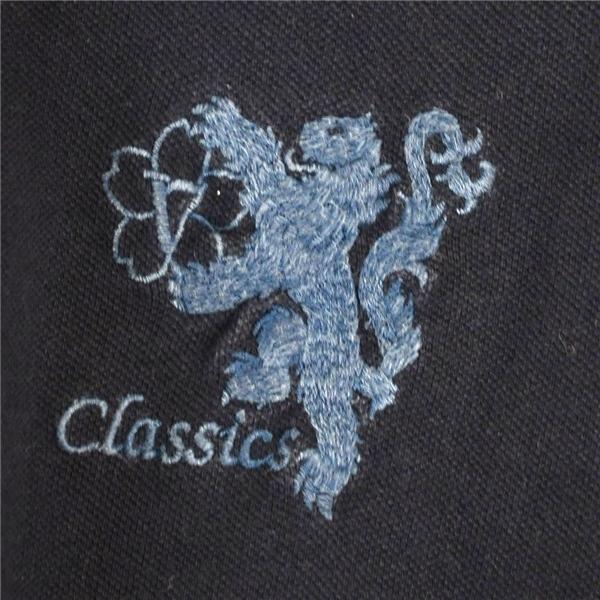 ヴァン VAN JAC classics コットン100％ ポロシャツ 半袖シャツ M ダークネイビー 刺繍入り アイビー バン アメトラ 春夏対応 / 6TE057 | VAN | 03