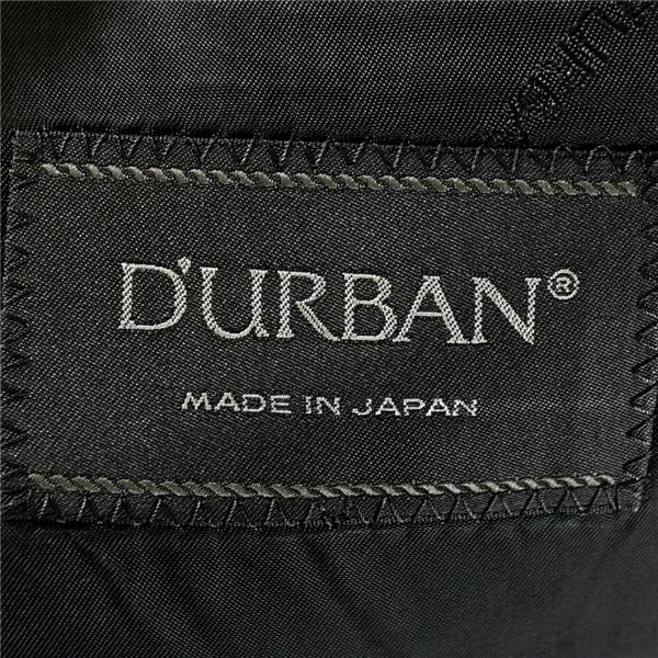 ダーバン D'URBAN NIKKE生地 麻リネン混 2つボタンシングルジャケット AB6 /L チャコールグレー 袖口4つ釦 30111022-37-000 / 6TF005 | D'URBAN | 03