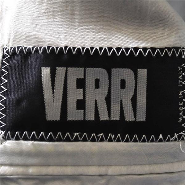 伊製 VERRI ヴェリー 麻リネン混 段返り 3つボタン シングル ジャケット 54 / XL ライトグレー 袖口3つ釦 春夏秋対応 / 6TF009 | ブランド登録なし | 03