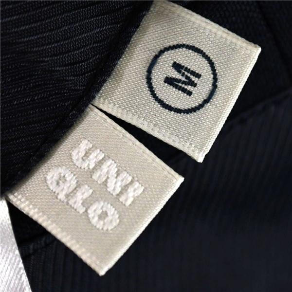 ユニクロ UNIQLO 銀ボタン 2つボタン シングル ジャケット M ダークネイビー 袖口3つ釦 春秋冬対応 313-024978 / 6TF011 | ユニクロ | 03