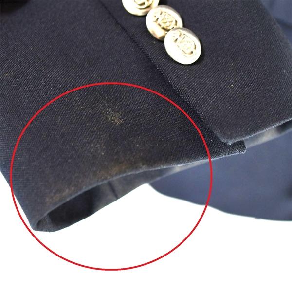 ユニクロ UNIQLO 銀ボタン 2つボタン シングル ジャケット M ダークネイビー 袖口3つ釦 春秋冬対応 313-024978 / 6TF011 | ユニクロ | 06