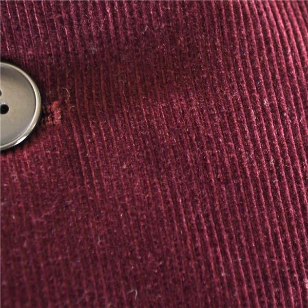 ユニクロ UNIQLO 2つボタン シングル コーデュロイ ジャケット XL ボルドー 袖口3つ釦 春秋冬対応 311-078864 / 6TF018 | ユニクロ | 02