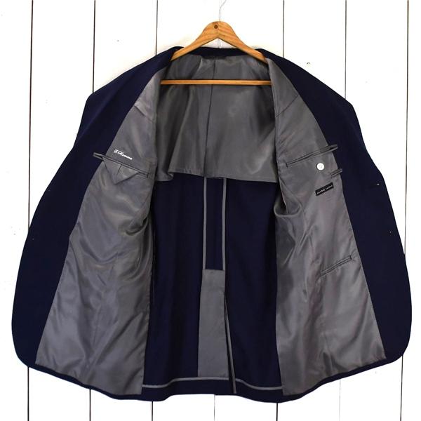 麻布テーラー azabu tailor 2つボタン シングル ジャケット 050A / M ダークネイビー 袖口4つ釦 春夏対応 O213EZ1B / 6TF019 | 麻布テーラー | 01