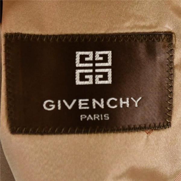 ジバンシー GIVENCHY モヘア混 金ボタン 6つボタン ダブル ブレザー ジャケット L ベージュ 袖口4つ釦 春夏秋対応 39202 / 6TF023 | GIVENCHY | 03