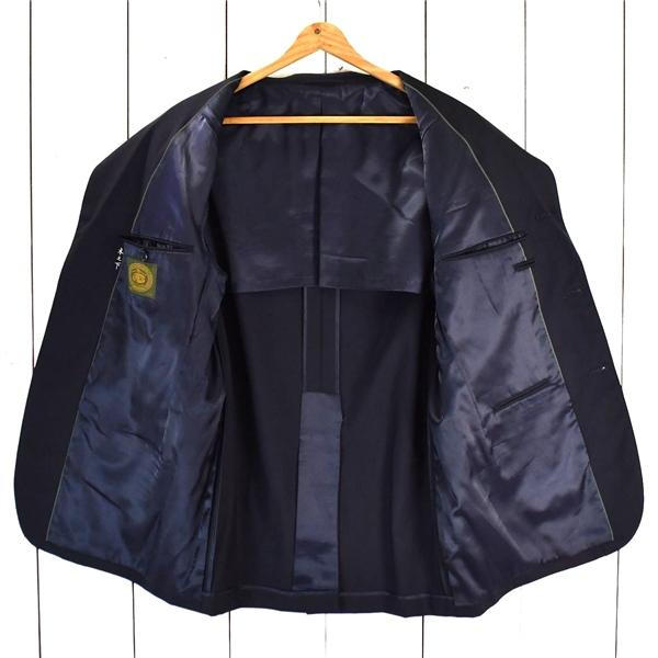 Jプレス J.PRESS 段返り 3つボタン シングル ジャケット AB5 / M ダークネイビー 袖口3つ釦 春夏対応 日本製 0215-SR-GM-0001 / 6TF032 | J.PRESS | 01