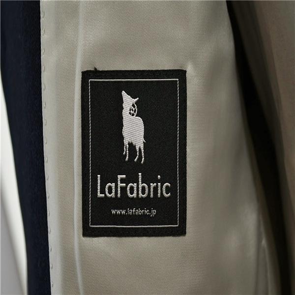美品 LaFabric 日本製 2つボタン シングルスーツ S AB3 ダークネイビー ワンタック 総裏地仕上げ 秋冬 袖口4つ釦 開き見せ 6UE002 | ブランド登録なし | 03