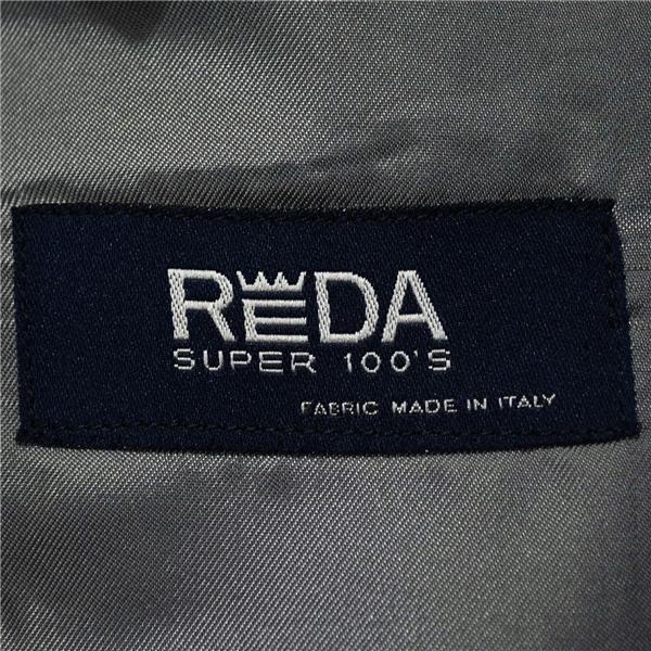 azabu tailor 伊製生地 REDA 3つボタン シングルスーツ S AB3 ブラック 無地 総裏地仕上げ 春秋 合物 袖口4つ釦 開き見せ 6UE006 | 麻布テーラー | 04