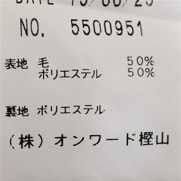 Selflex 2つボタン シングルスーツ A4 S ダークネイビー ストライプ 濃紺 春秋 合物 総裏地仕上げ 袖口4つ釦 ノータック  6UE058 | ブランド登録なし | 06
