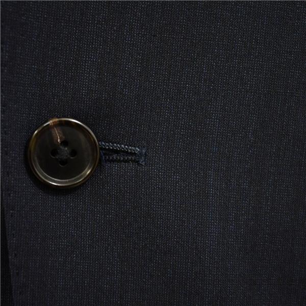 スーツカンパニー 2パンツ 段返り 3つボタン シングルスーツ S A4 ダークネイビー ノータック 本切羽 CTR77704 夏物 春夏 薄手 6XA012 | SUIT SQUARE | 02