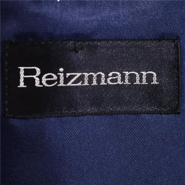 Reizmann 3ピース 2つボタン シングルスーツ M AB4 ダークネイビー ストライプ ノータック 開き見せ 6723-26031B 合物 春秋 6XA015 | ブランド登録なし | 03