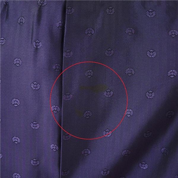 PARTENZA 伊製 ゼニア生地 2つボタン シングルスーツ L BB6 ダークネイビー ストライプ 袖口4つ釦 開き見せ 0124961 合物 春秋 6XA024 | ZEGNA | 08